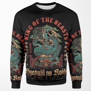 King Of Thea Beast Kaido All-over-print Unisex Sweatshirt