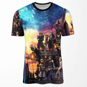 Kingdom Hearts 3 Cover All-over-print T-shirt