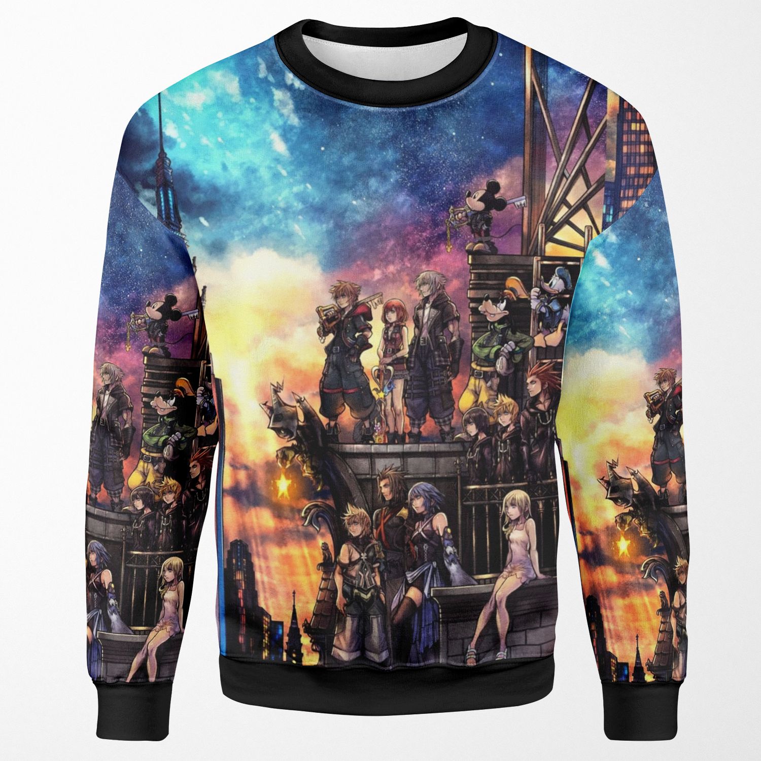 Kingdom Hearts 3 All-over-print Unisex Sweatshirt