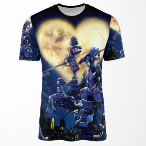 Kingdom Hearts Book All-over-print T-shirt