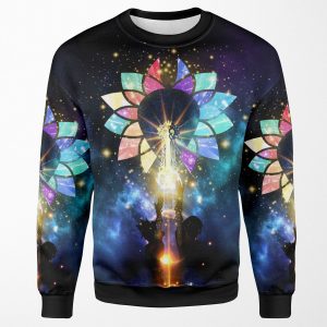 Kingdom Hearts Combined Keyblade All-over-print Unisex Sweatshirt