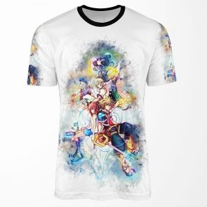Kingdom Hearts Family All-over-print T-shirt