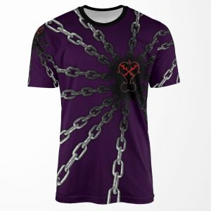 Kingdom Hearts Heartless Chained Heart All-over-print T-shirt