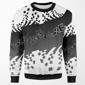 Kingdom Hearts Logo And Symbols All-over-print Unisex Sweatshirt