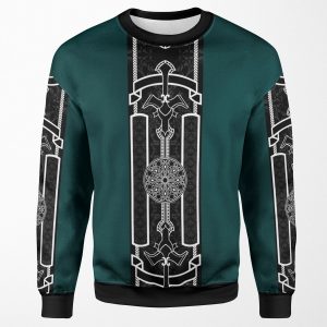 Kingsglaive Green All-over-print Unisex Sweatshirt