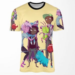 Kipo And Friends All-over-print T-shirt