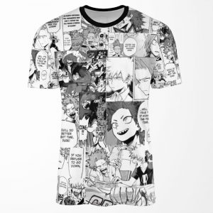 Kiribaku Manga Collage All-over-print T-shirt