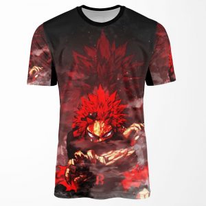 Kirishima Unbreakable All-over-print T-shirt