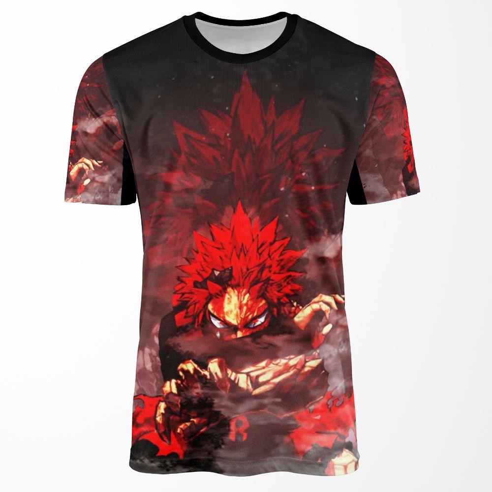 Kirishima Unbreakable All-over-print T-shirt