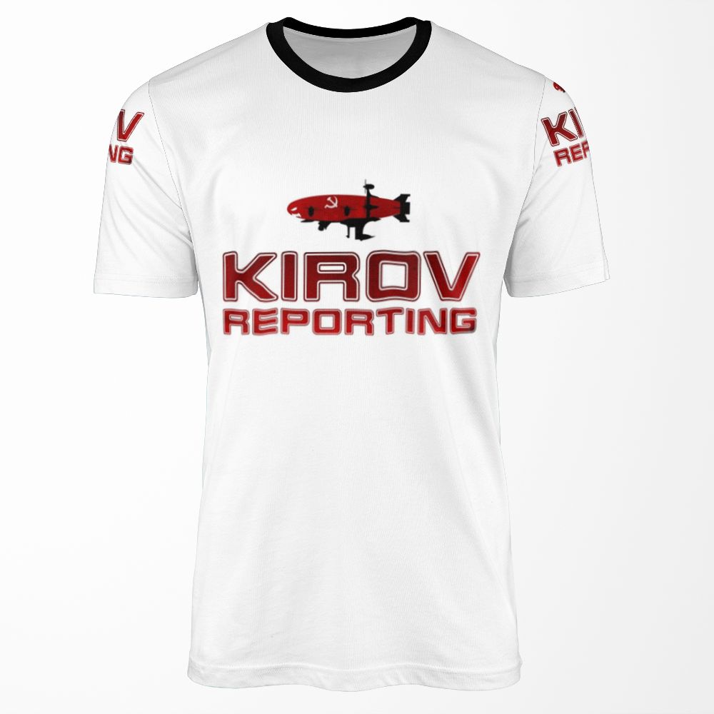Kirov Reporting All-over-print T-shirt