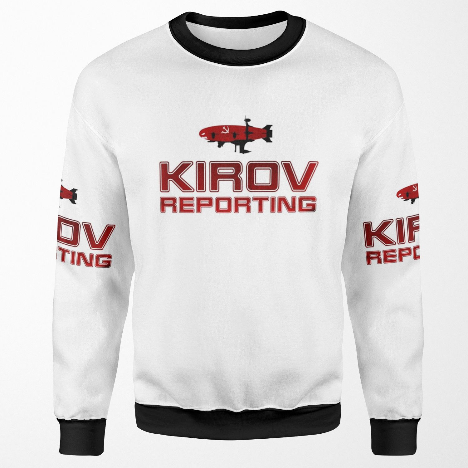 Kirov Reporting All-over-print Unisex Sweatshirt