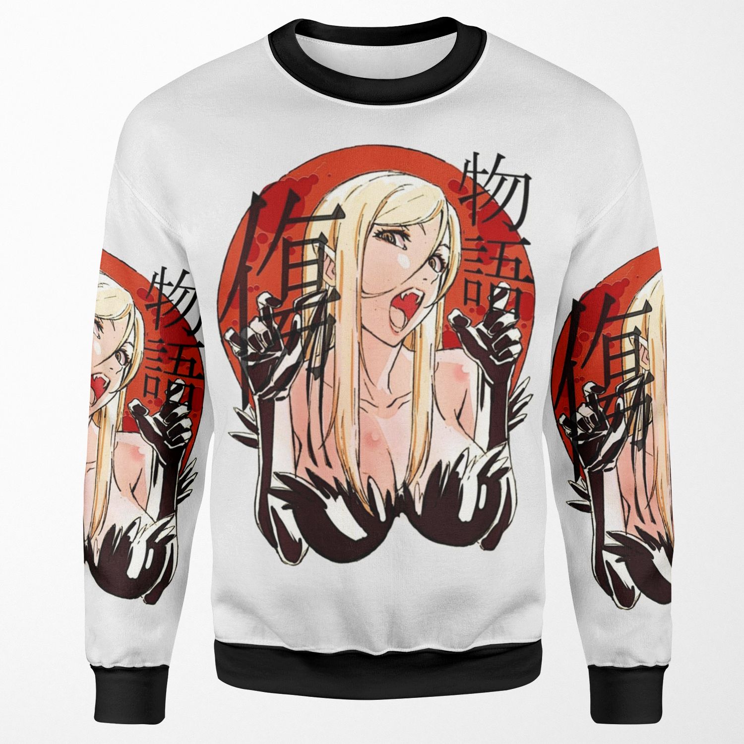 Kiss Shot All-over-print Unisex Sweatshirt