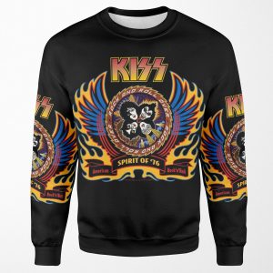 Kiss Spirit Of 76 All-over-print Unisex Sweatshirt