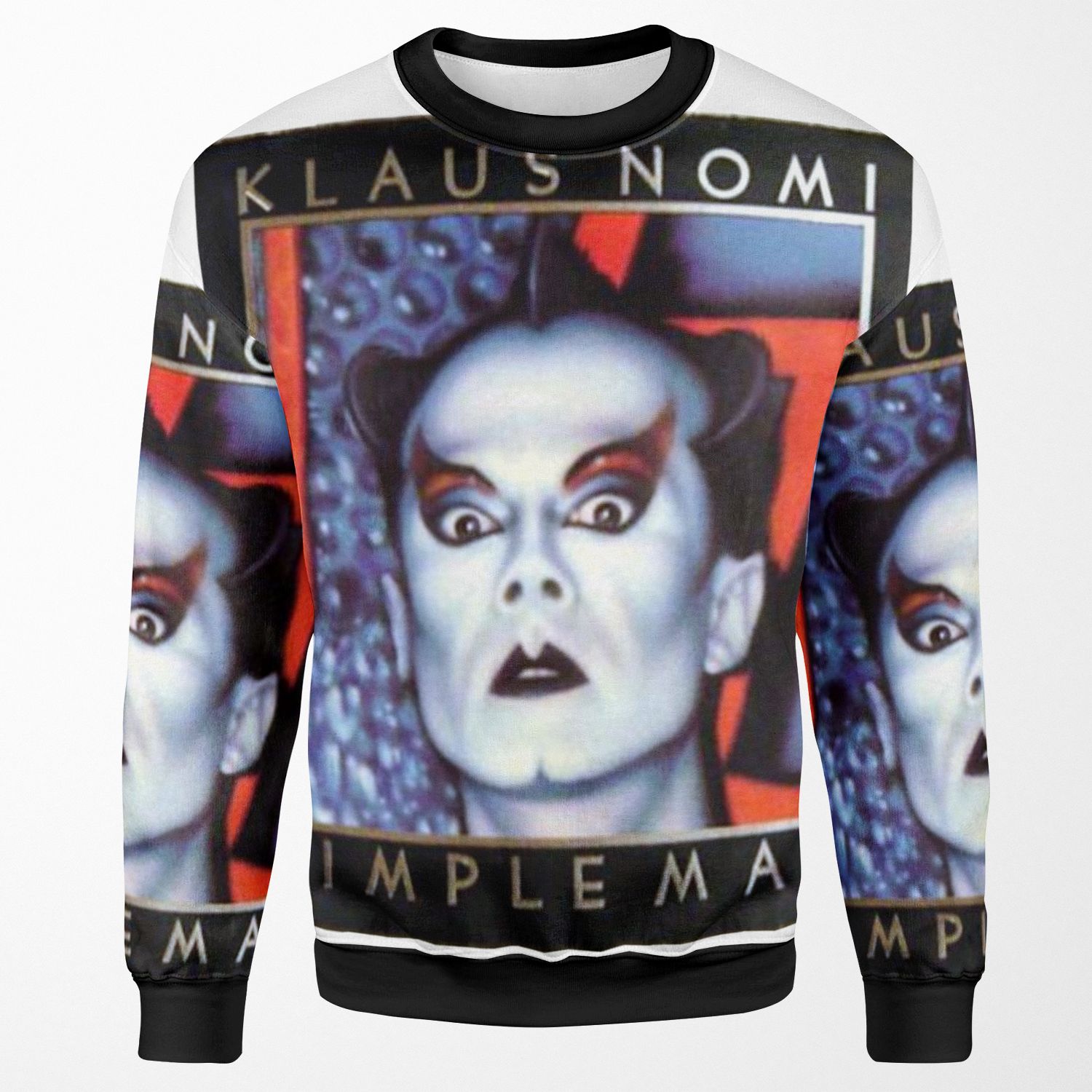 Klaus Nomi Simple Man New Wave All-over-print Unisex Sweatshirt