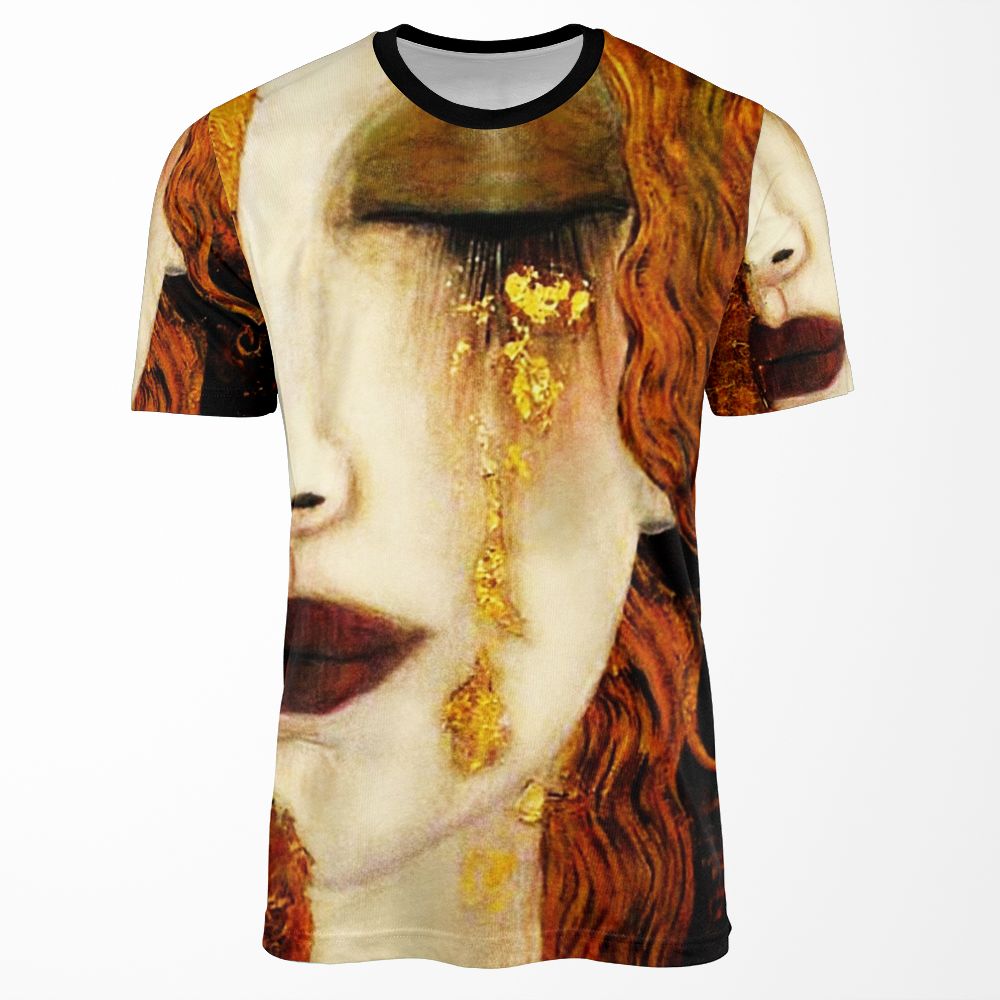 Klimt Golden Tears All-over-print T-shirt
