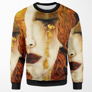 Klimt Golden Tears All-over-print Unisex Sweatshirt