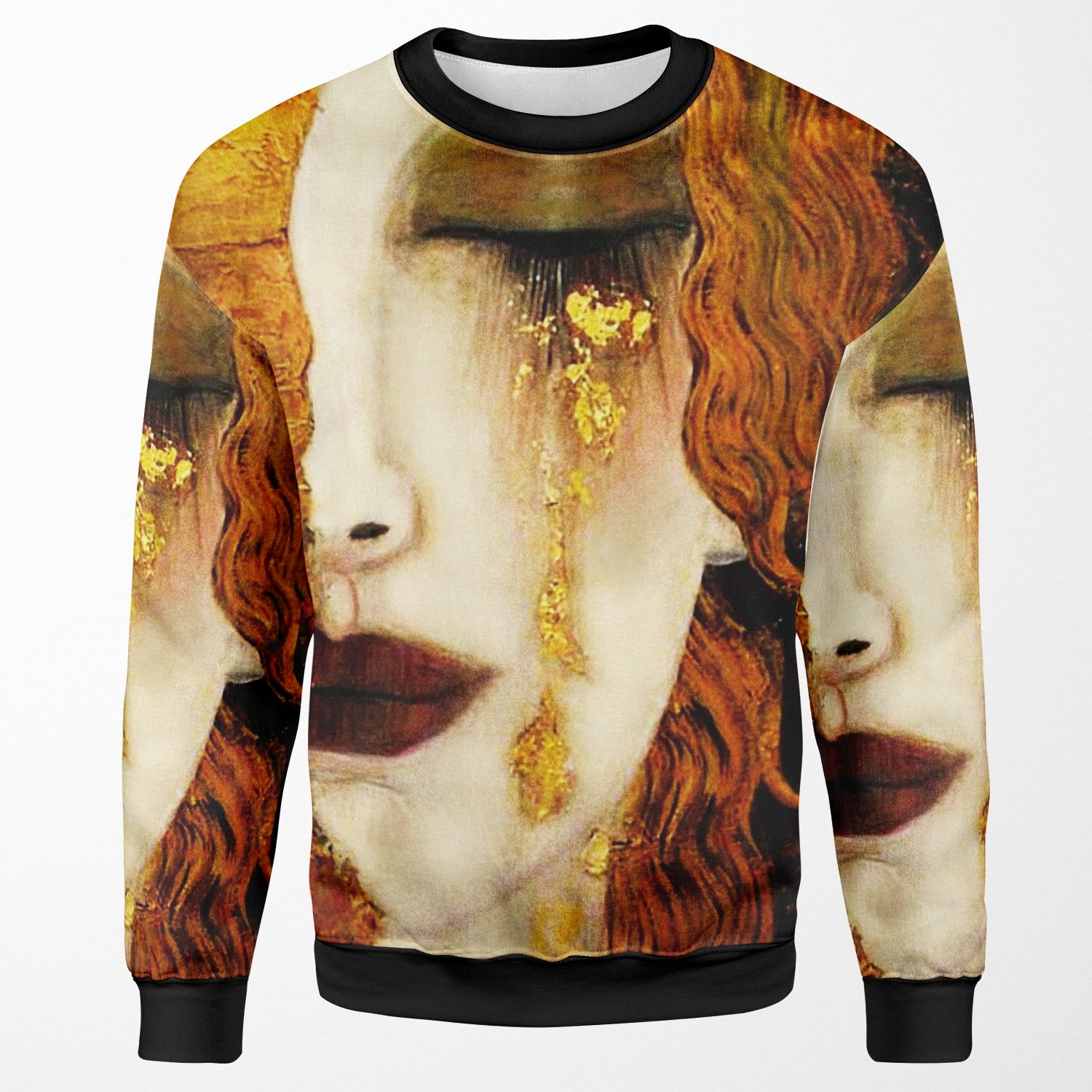 Klimt Golden Tears All-over-print Unisex Sweatshirt