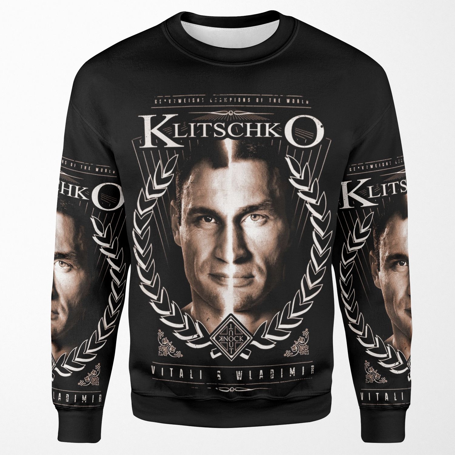 Klitschko Brother Vitali And Wladimir Boxing All-over-print Unisex Sweatshirt