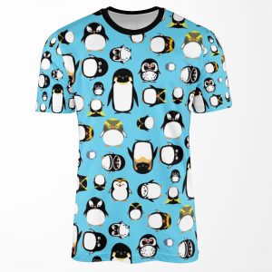 Know Your Penguins All-over-print T-shirt