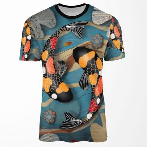 Koi Watergarden All-over-print T-shirt