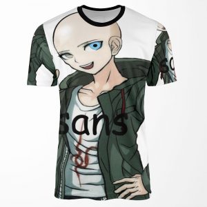 Komaeda Sans All-over-print T-shirt