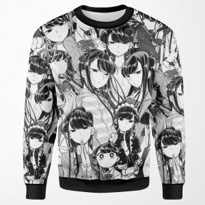 Komi The Silent Goddess All-over-print Unisex Sweatshirt