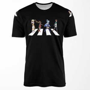 Konosuba Road All-over-print T-shirt