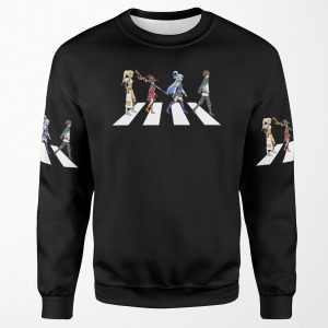 Konosuba Road All-over-print Unisex Sweatshirt