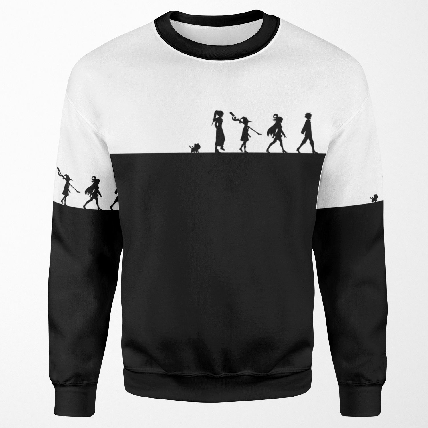 Konosuba Shadow All-over-print Unisex Sweatshirt