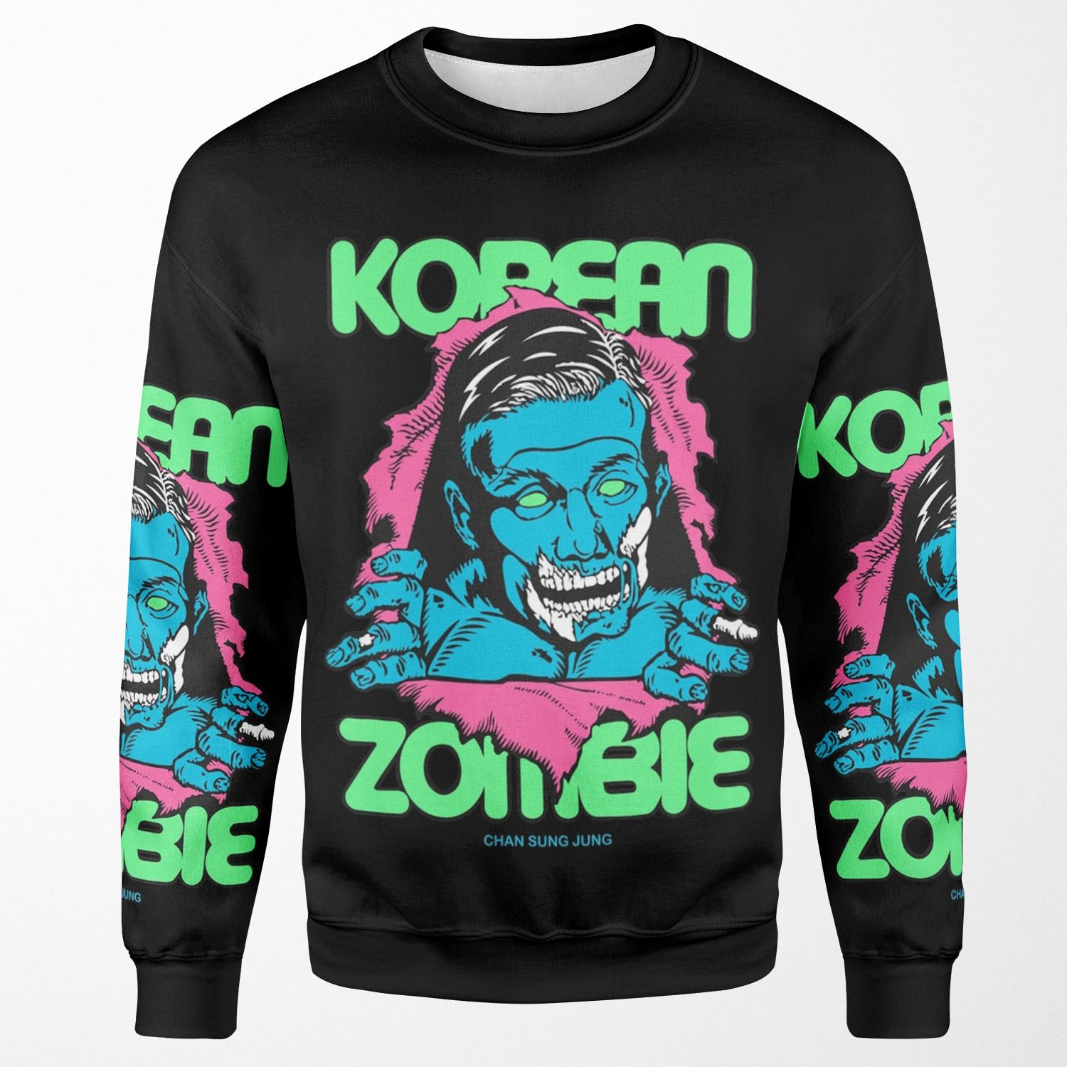 Korean Zombie Chan Sung Jung A6Ove All-over-print Unisex Sweatshirt