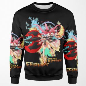 Kotori Date A Live Efreet Anime T Shirt Black All-over-print Unisex Sweatshirt