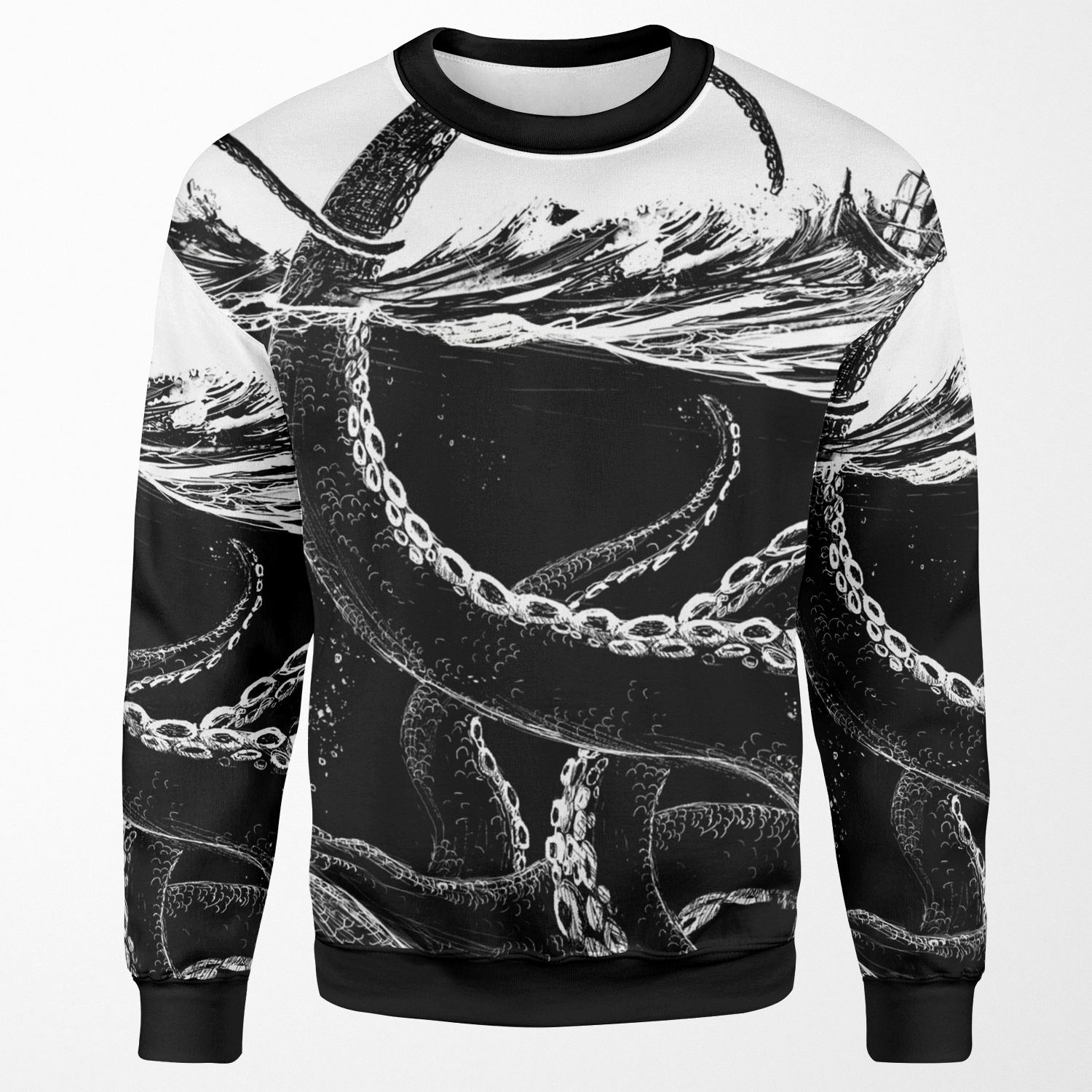 Kraken Rules The Sea All-over-print Unisex Sweatshirt