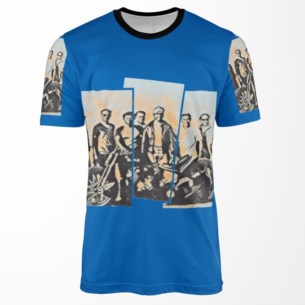 Ku U Home Series Hale Iwa Park Monument All-over-print T-shirt