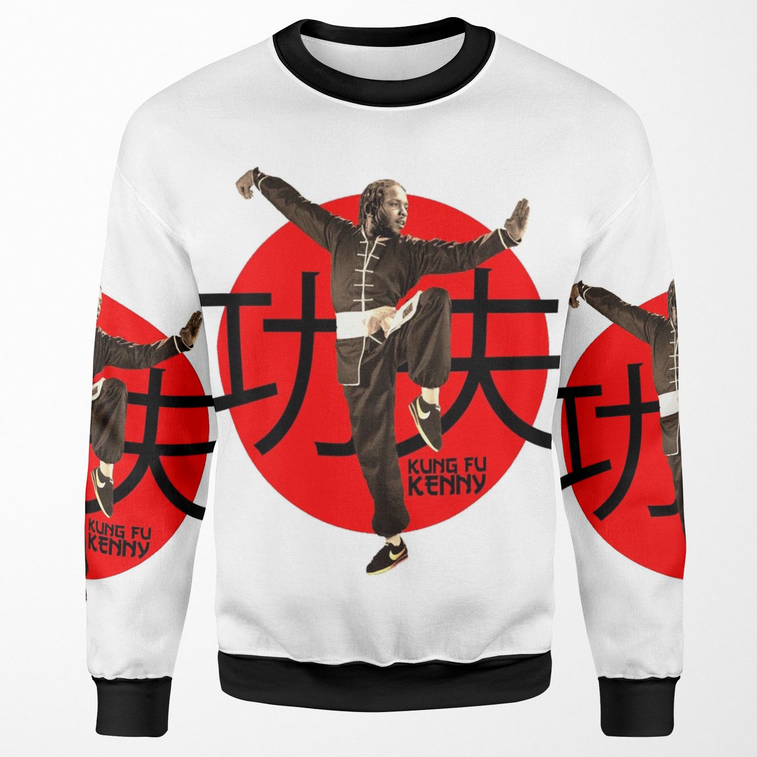 Kung Fu Kenny Kendrick Lamar All-over-print Unisex Sweatshirt