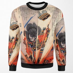 Kuniyoshi Samurai Print All-over-print Unisex Sweatshirt