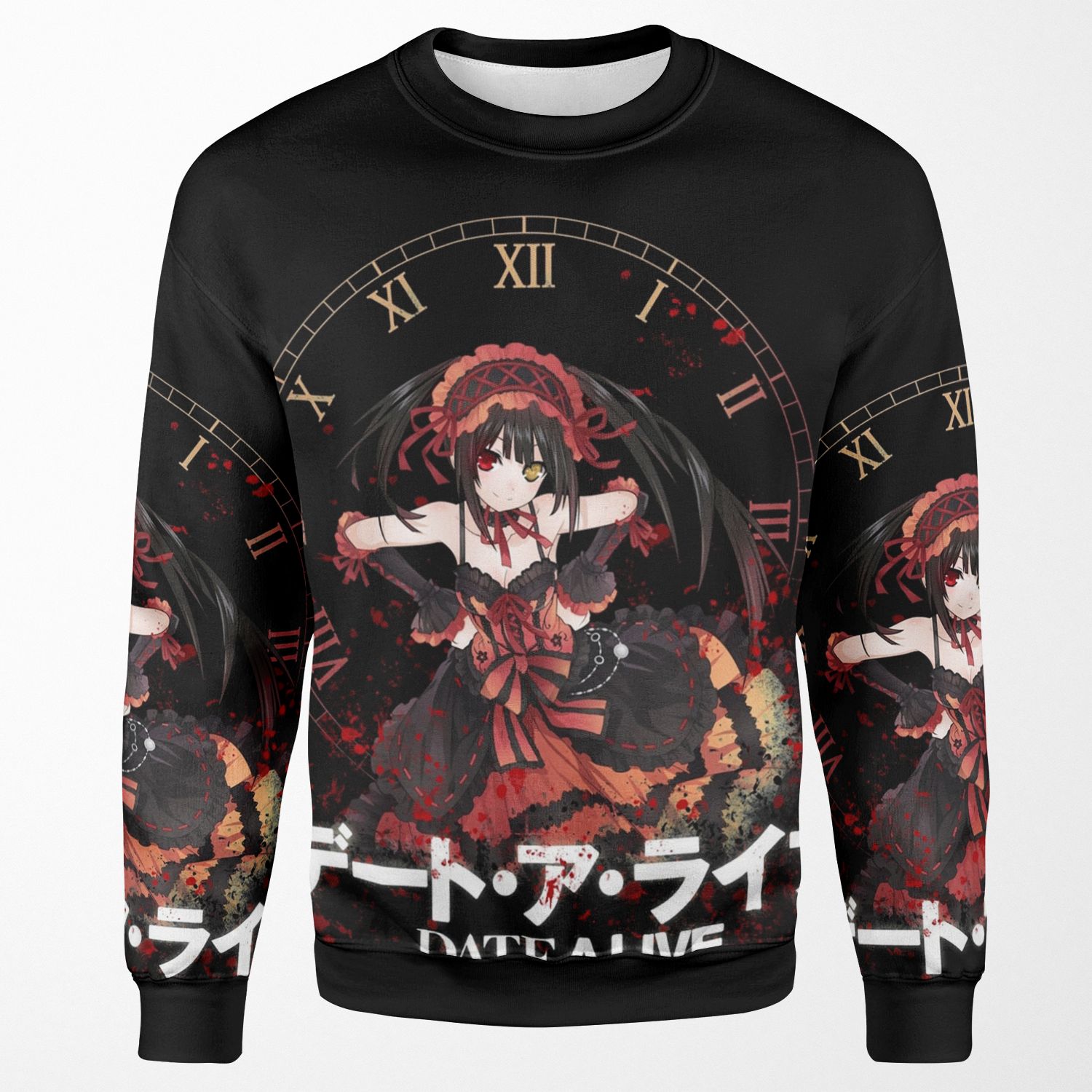 Kurumi Date A Live All-over-print Unisex Sweatshirt