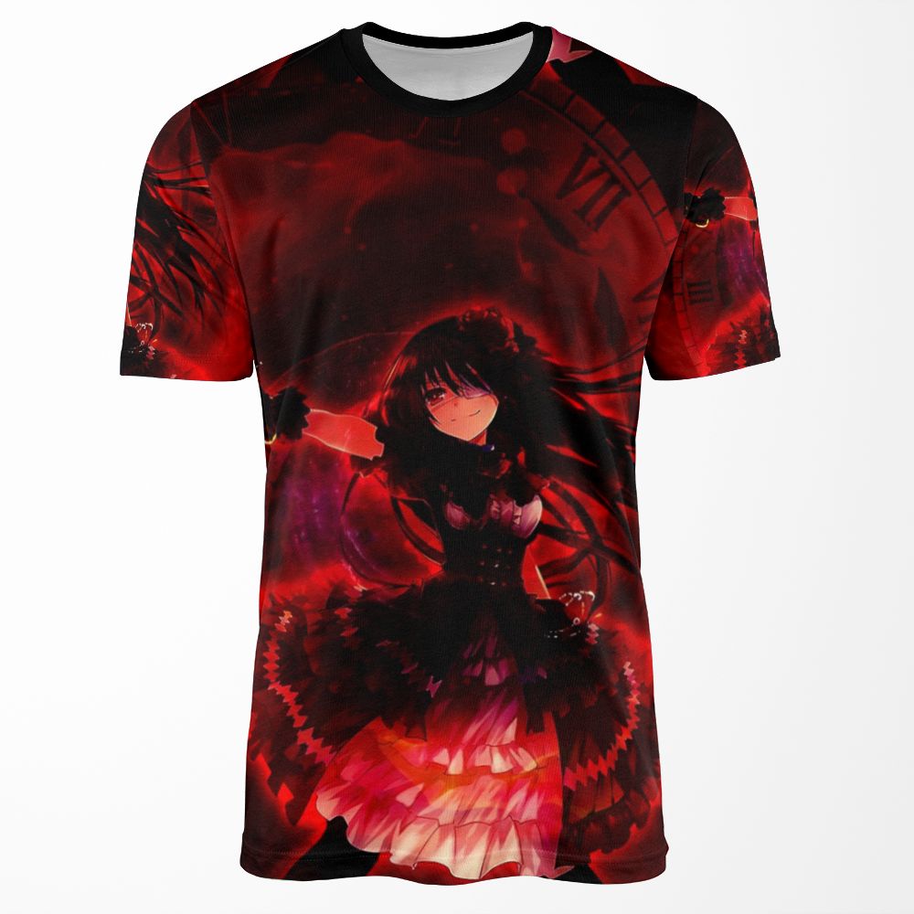 Kurumi Tokisaki Date A Live All-over-print T-shirt