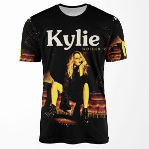 Kylie Golden Tour All-over-print T-shirt