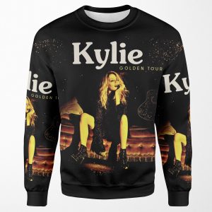 Kylie Golden Tour All-over-print Unisex Sweatshirt
