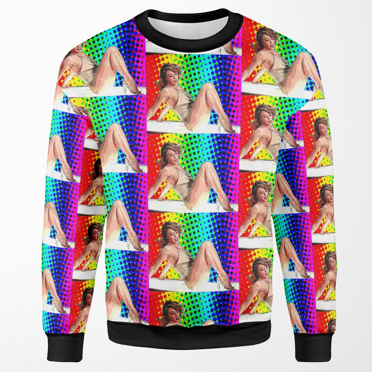 Kylie Minogue Baby Baby Baby All-over-print Unisex Sweatshirt