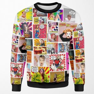 Kylie Minogue Even More Pow Wow K35 All-over-print Unisex Sweatshirt