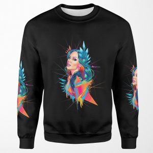 Kylie Minogue Neon Goddess All-over-print Unisex Sweatshirt