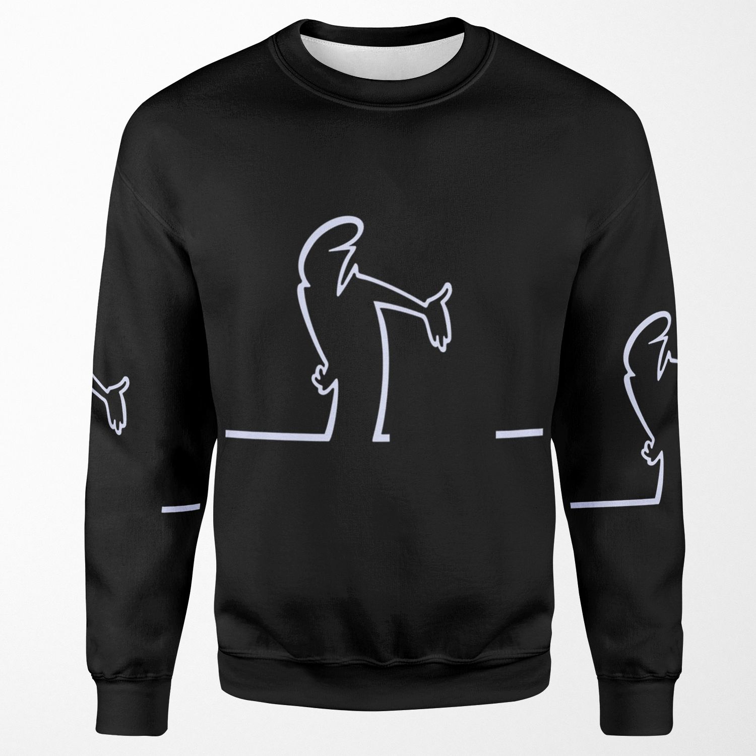 La Linea All-over-print Unisex Sweatshirt