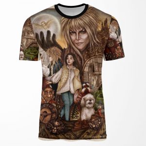 Labyrinth All-over-print T-shirt