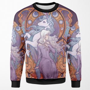 Lady Amalthea The Last Unicorn All-over-print Unisex Sweatshirt