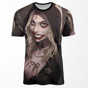 Lady Dimitrescu S Daughter From Re Village All-over-print T-shirt