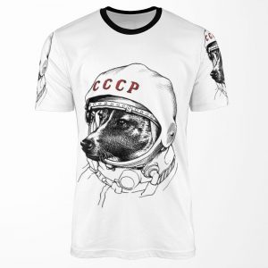 Laika Space Traveler All-over-print T-shirt