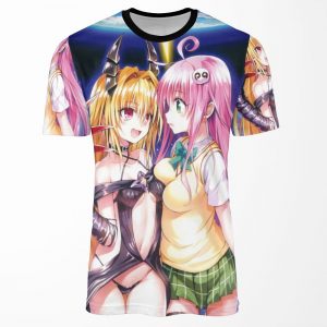 Lala And Yami All-over-print T-shirt