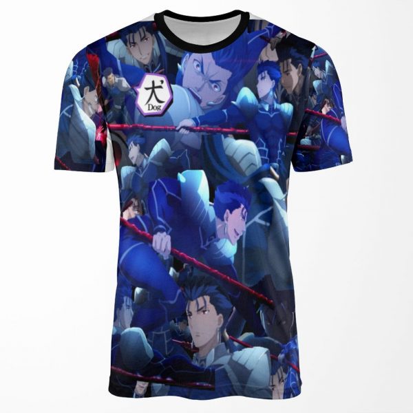 Lancer Cu Chulainn All-over-print T-shirt