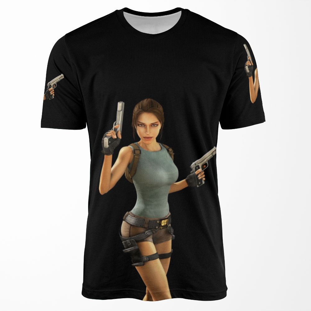 Lara Croft Anniversary 2 All-over-print T-shirt